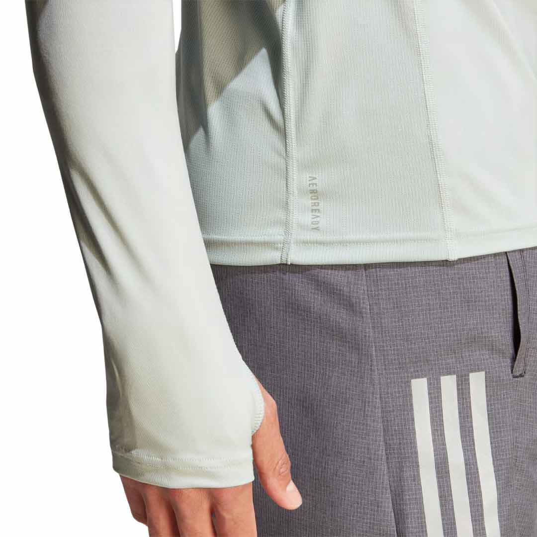 adidas - Men's Own The Run 1/4 Zip Long Sleeve Sweatshirt (IK9566) - Image 5