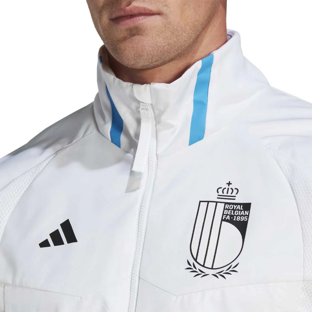 adidas - Men's Royal Belgian FA Game Day Anthem Jacket (IC1567) - Image 5