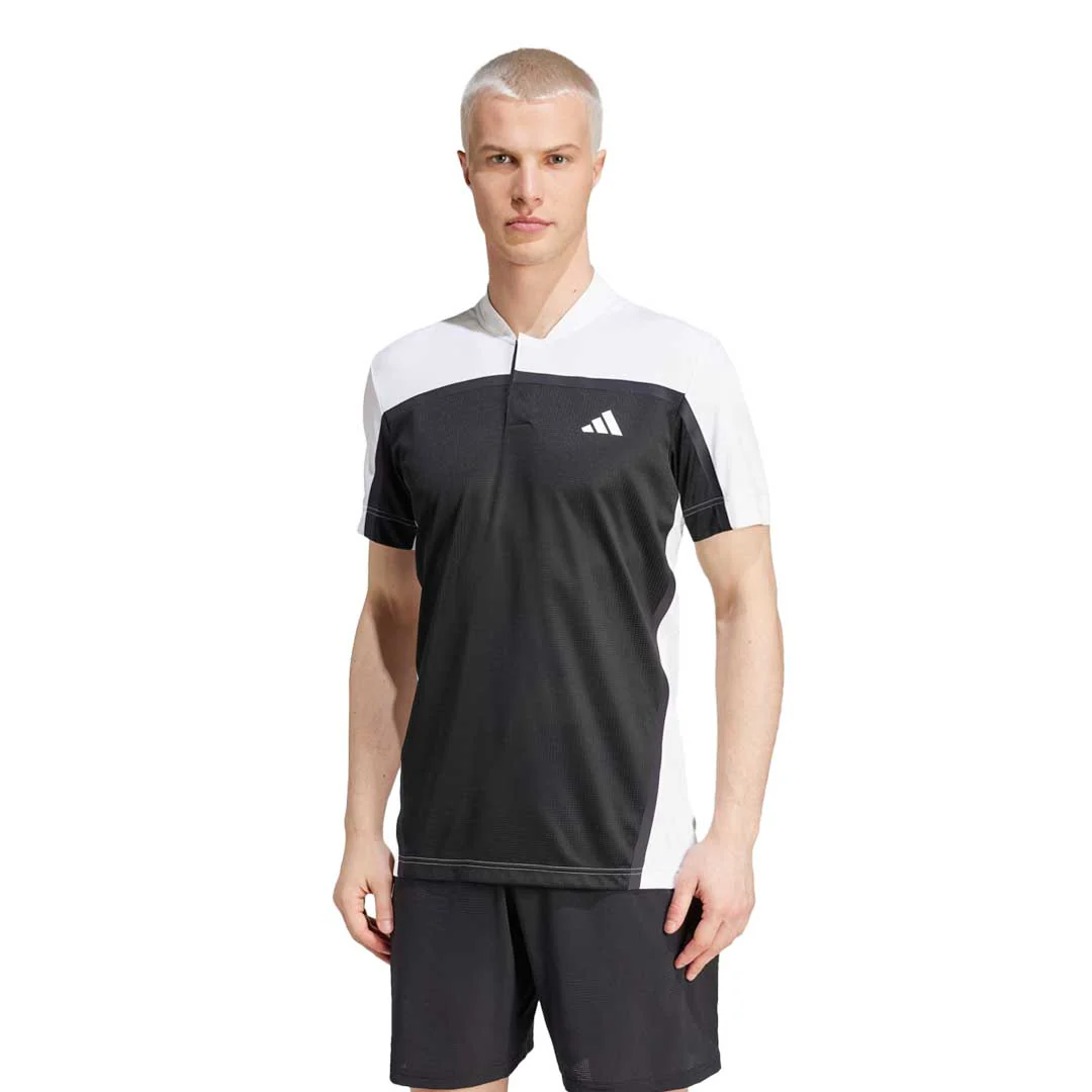 adidas - Men's Tennis HEAT.RDY Pro FreeLift Henley Polo (IS8970) - Image 2