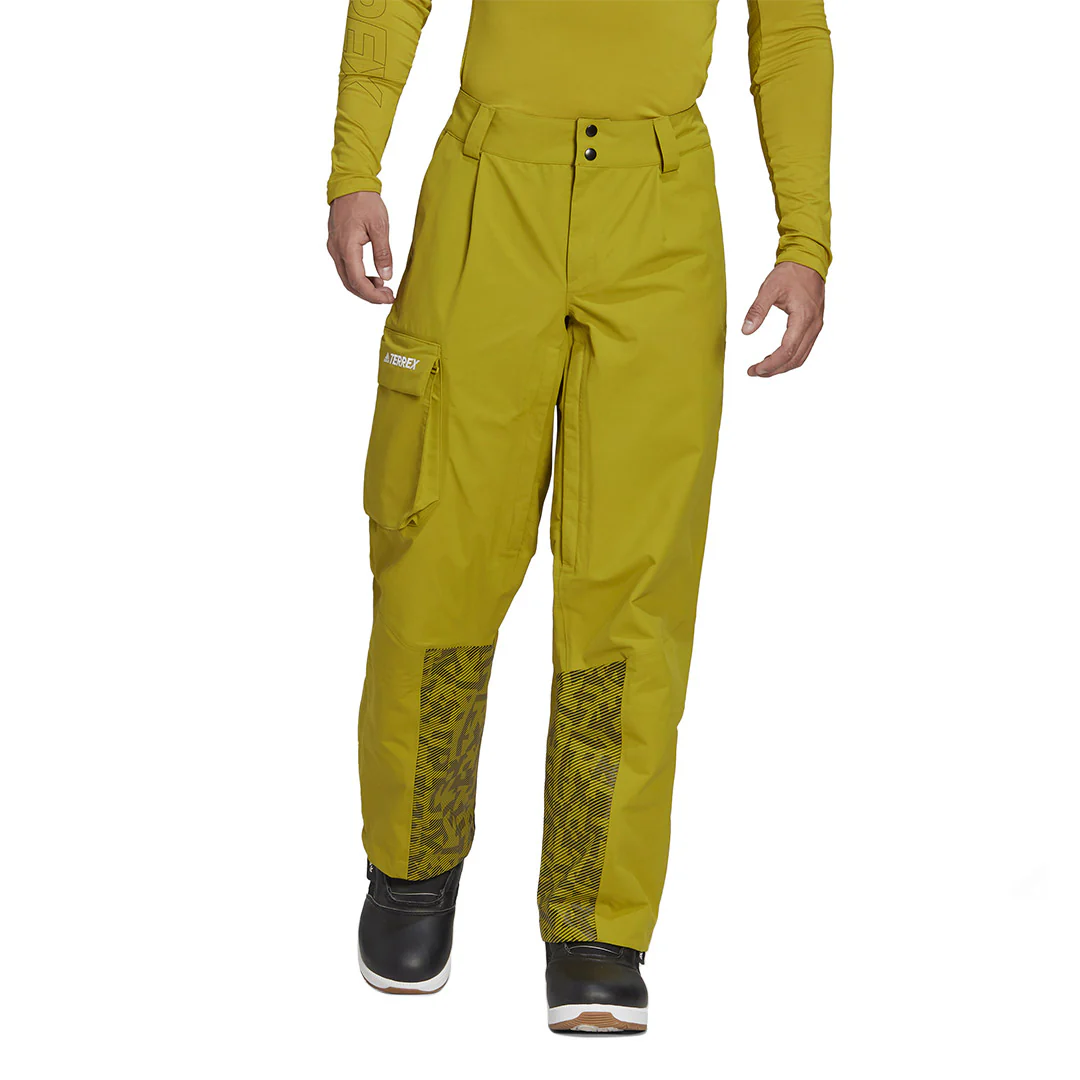 adidas - Men's Terrex 3-Layer Post Consumer Nylon Snow Pant (HC7717) - Image 2