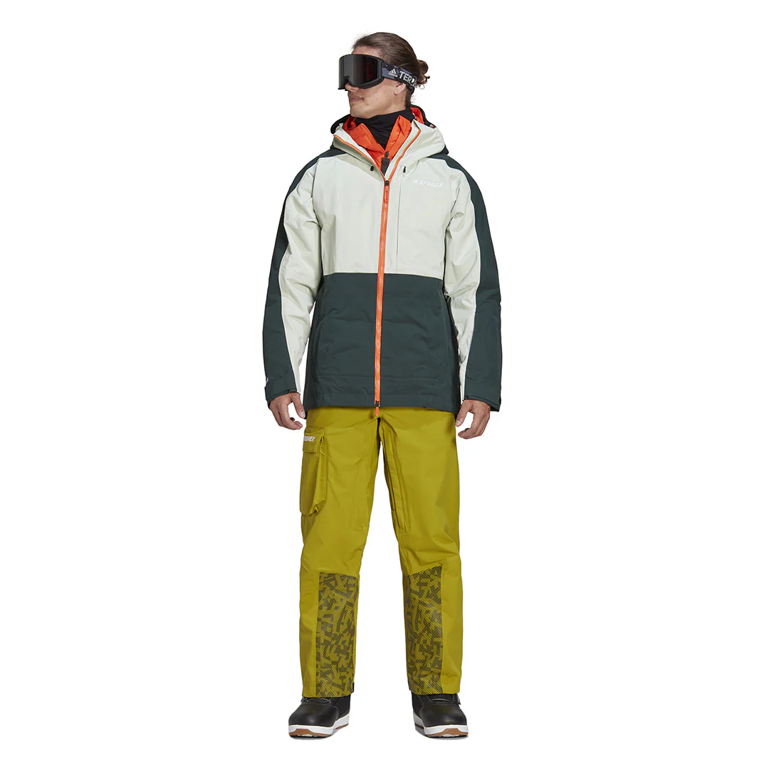 adidas - Men's Terrex 3-Layer Post Consumer Nylon Snow Pant (HC7717) - Image 4