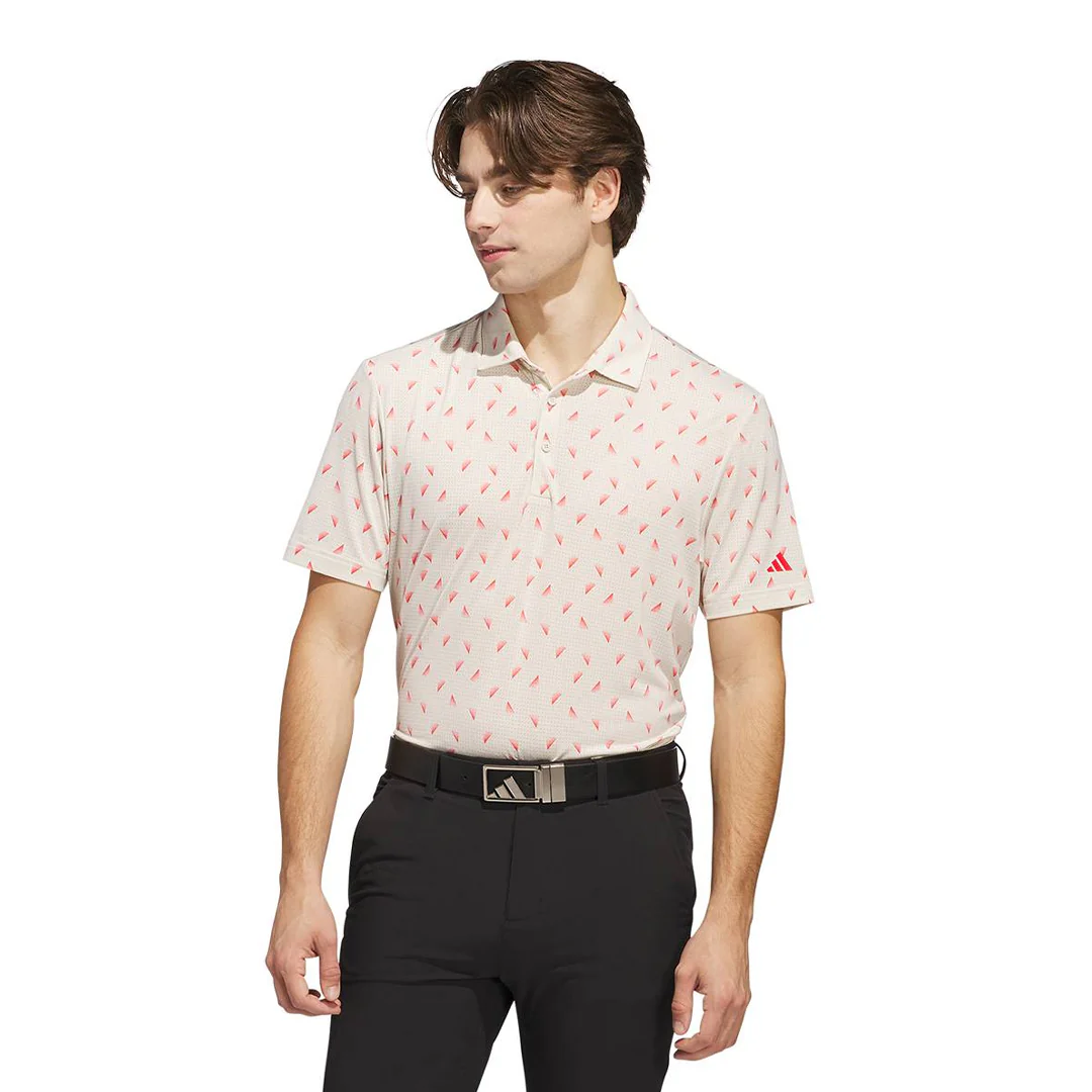 adidas - Men's Ultimate365 Printed Mesh Polo (JF4907) - Image 2