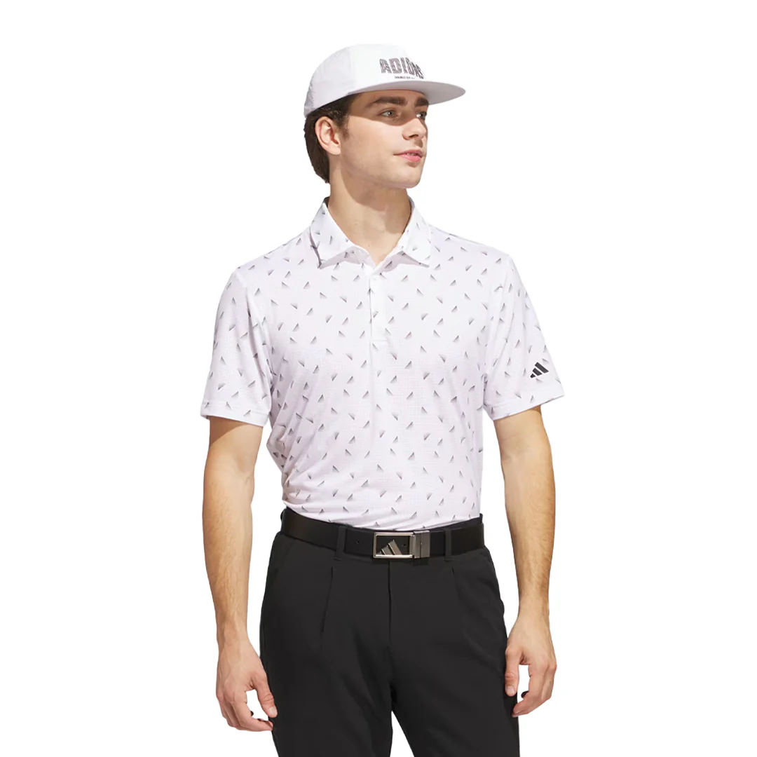adidas - Men's Ultimate365 Printed Mesh Polo (JF4908) - Image 2