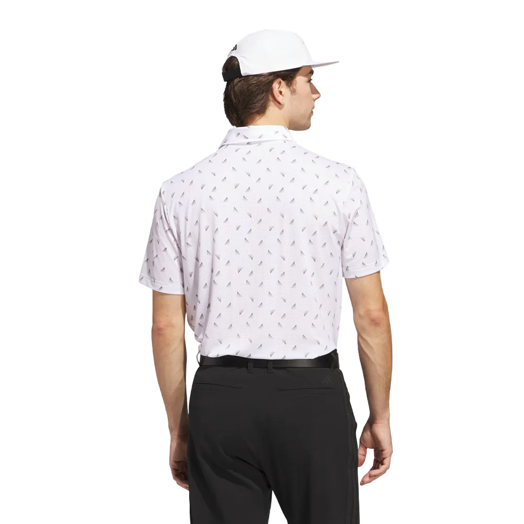 adidas - Men's Ultimate365 Printed Mesh Polo (JF4908) - Image 3