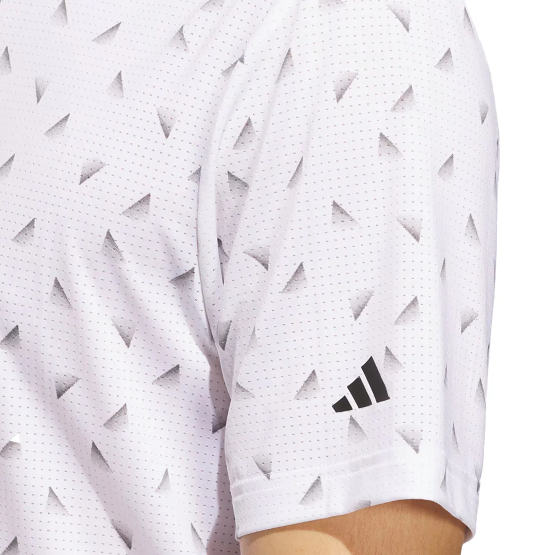 adidas - Men's Ultimate365 Printed Mesh Polo (JF4908) - Image 4