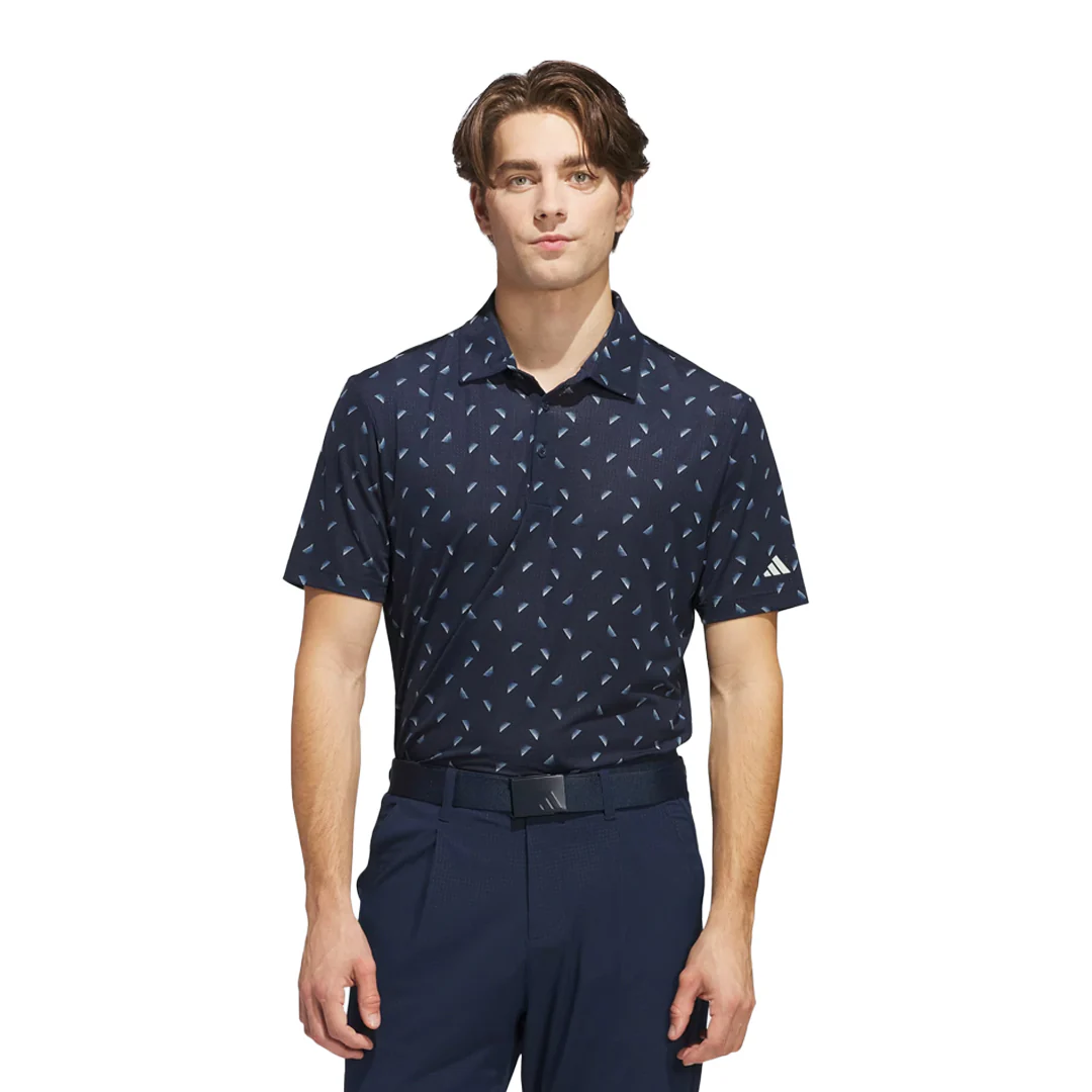 adidas - Men's Ultimate365 Printed Mesh Polo (JF4909) - Image 2