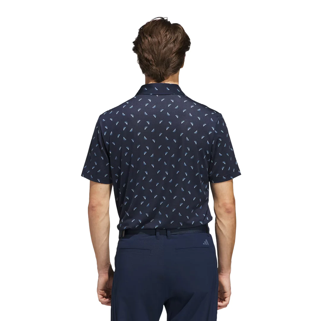 adidas - Men's Ultimate365 Printed Mesh Polo (JF4909) - Image 3