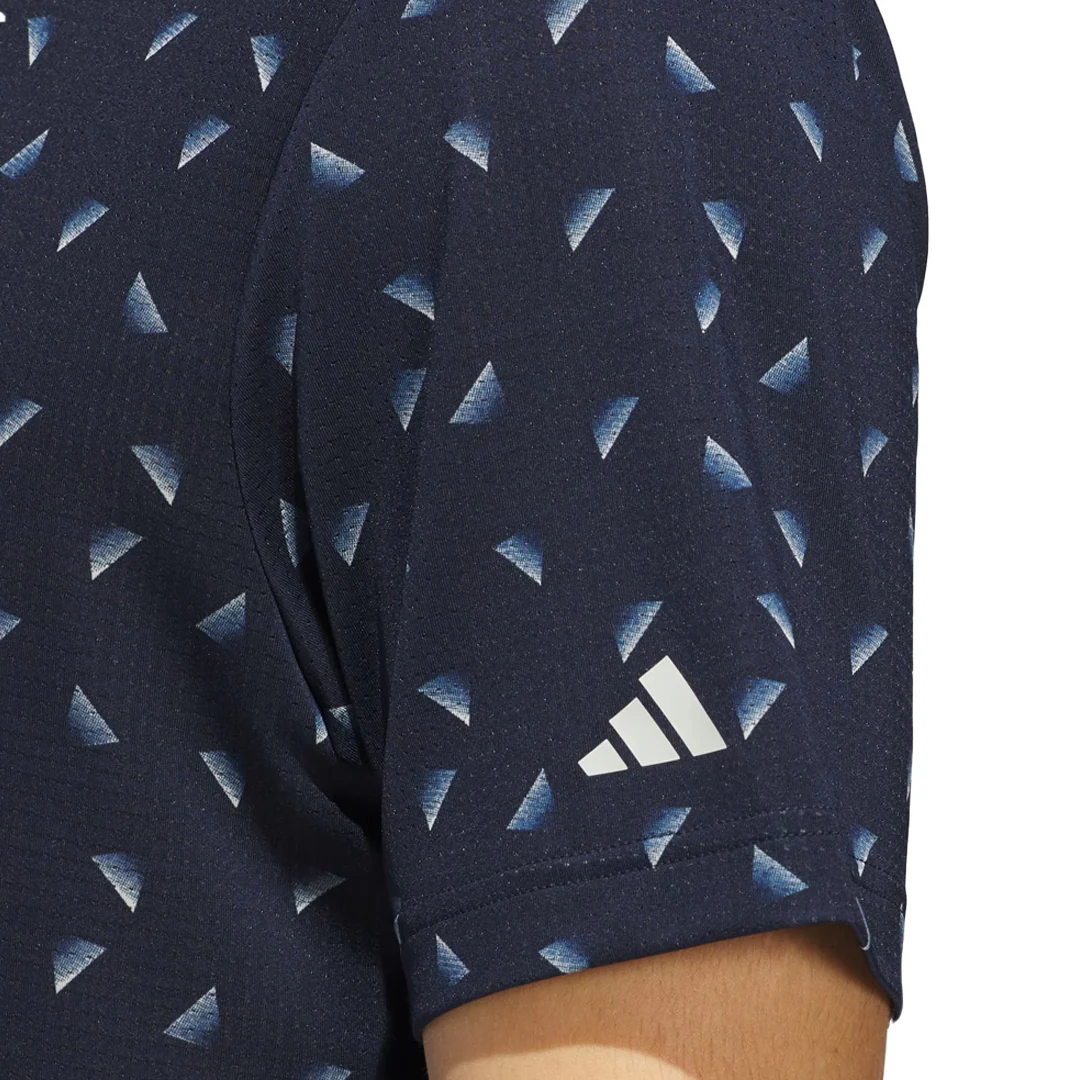 adidas - Men's Ultimate365 Printed Mesh Polo (JF4909) - Image 4