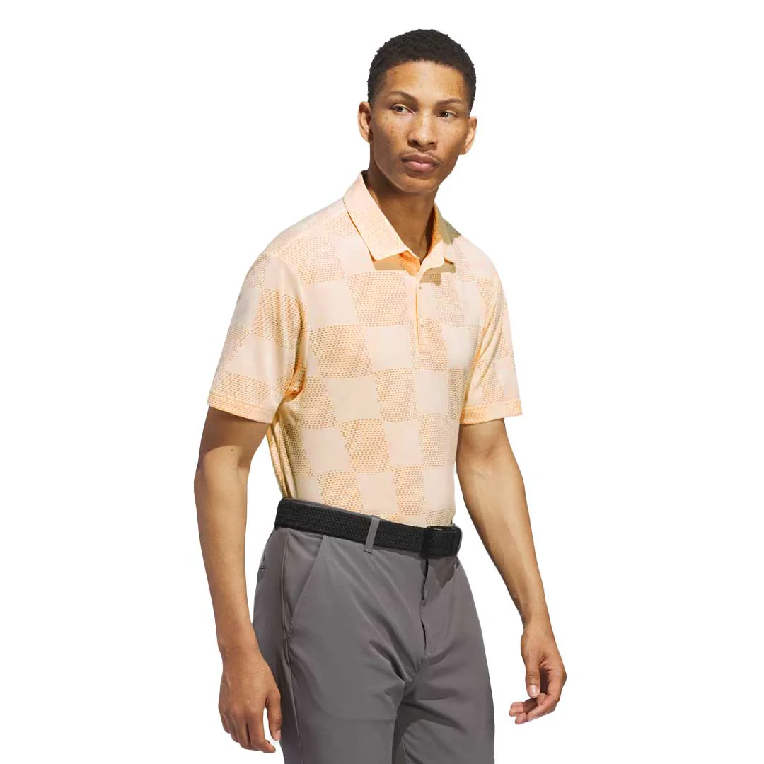 adidas - Men's Ultimate365 Textured Short Sleeve Polo (IU4409) - Image 3