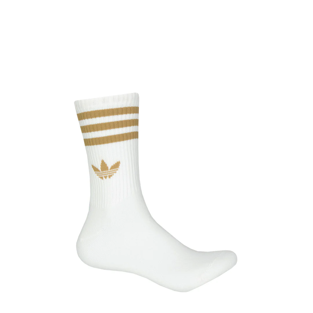 adidas - Unisex 3 Pack 3-Stripes Crew Socks (JV7407) - Image 2