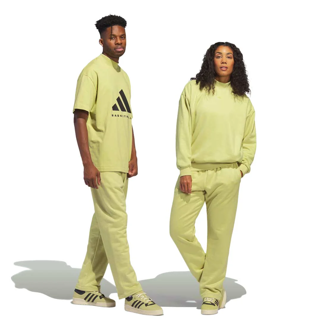 adidas - Unisex Basketball Sueded Pant (IN7709) - Image 2