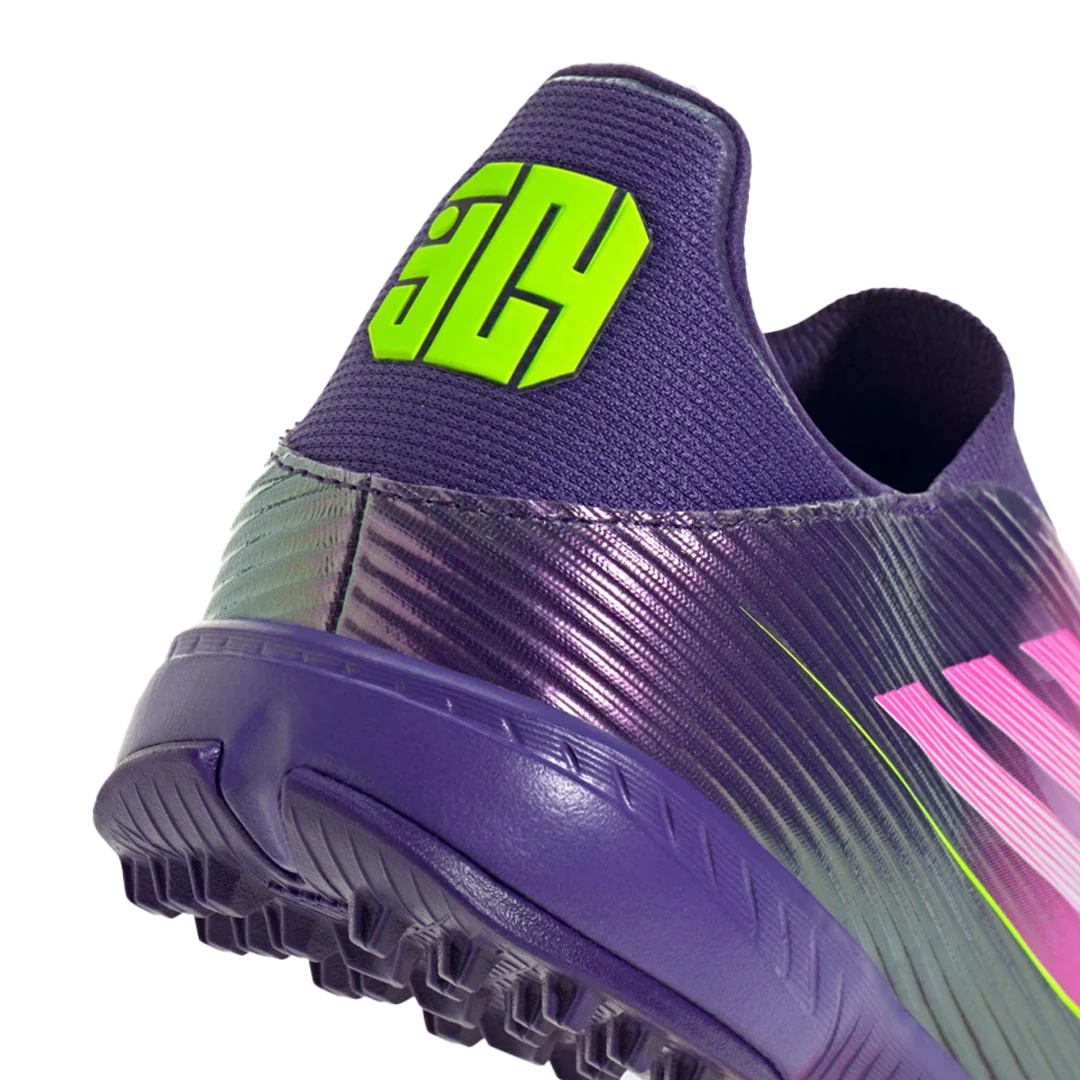 adidas - Unisex F50 League Lamine Yamal Laceless Turf Soccer Shoes (JQ9733) - Image 5