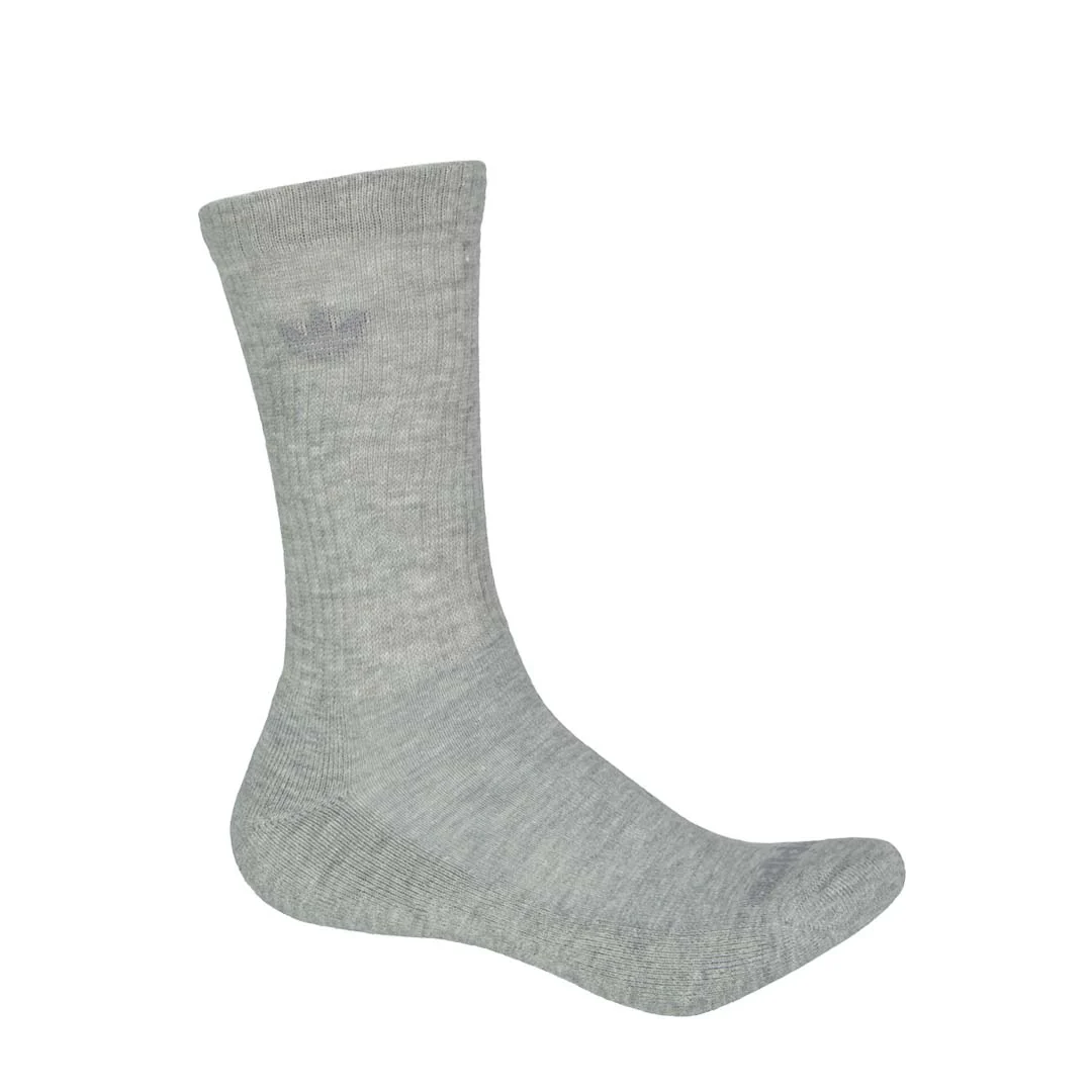 adidas - Unisex Originals Trefoil 2.0 3 Pack Crew Socks (JK5439) - Image 3