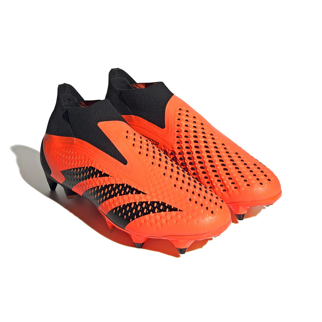 adidas - Unisex Predator Accuracy+ Soft Ground Soccer Cleats (GW4568) - Image 3