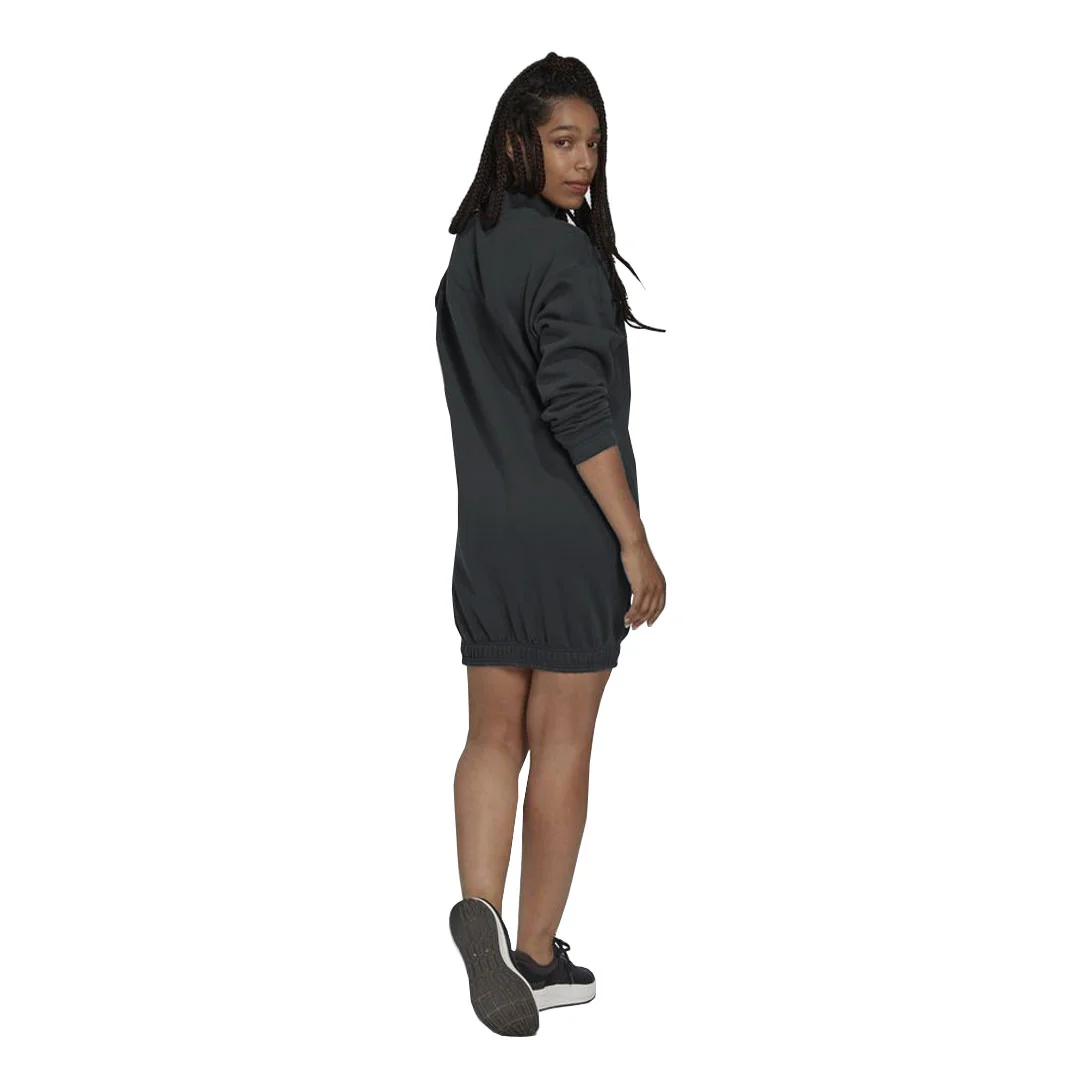 adidas - Women's 1/2 Zip Long Sleeve Dress (HG4373) - Image 3