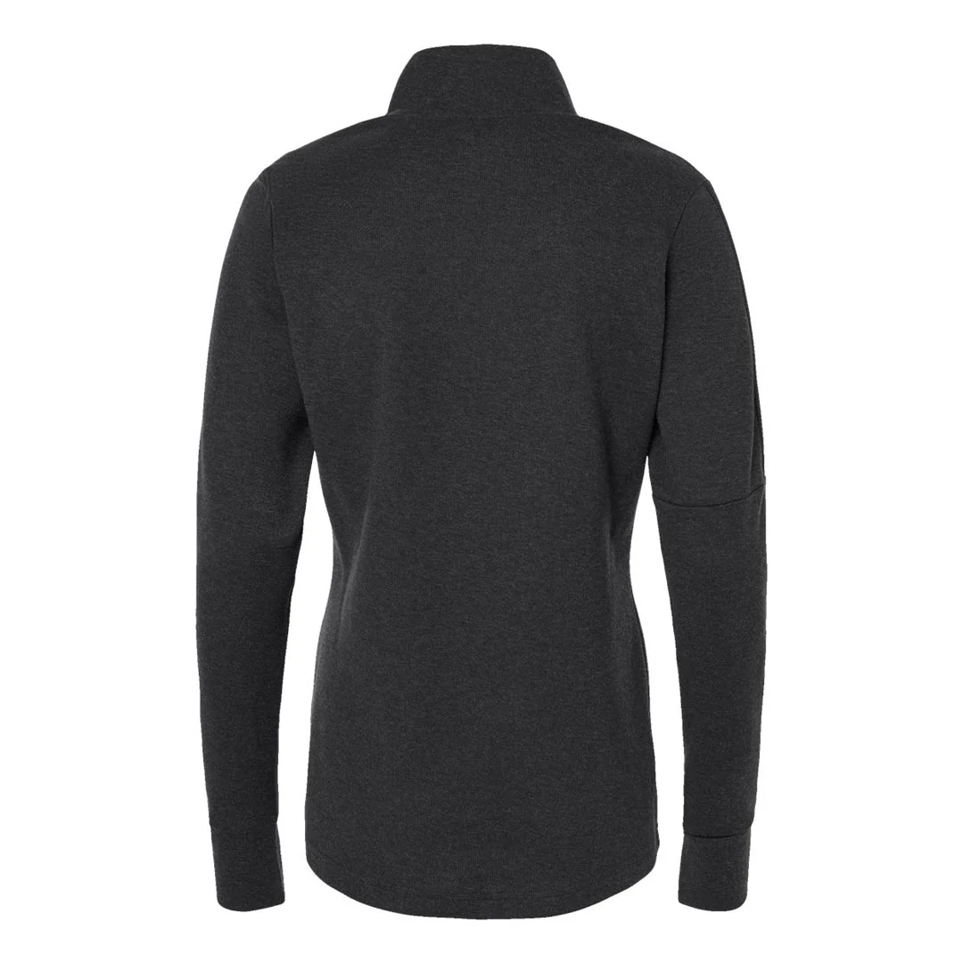 adidas - Women's 3-Stripes 1/4 Zip Sweater Pullover (HD3615) - Image 2