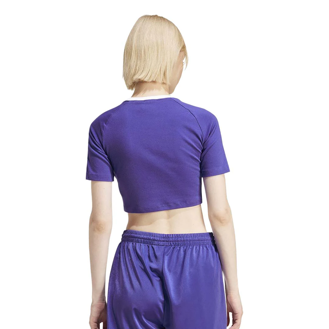 adidas - Women's 3-Stripes Baby T-Shirt (IP0661) - Image 3