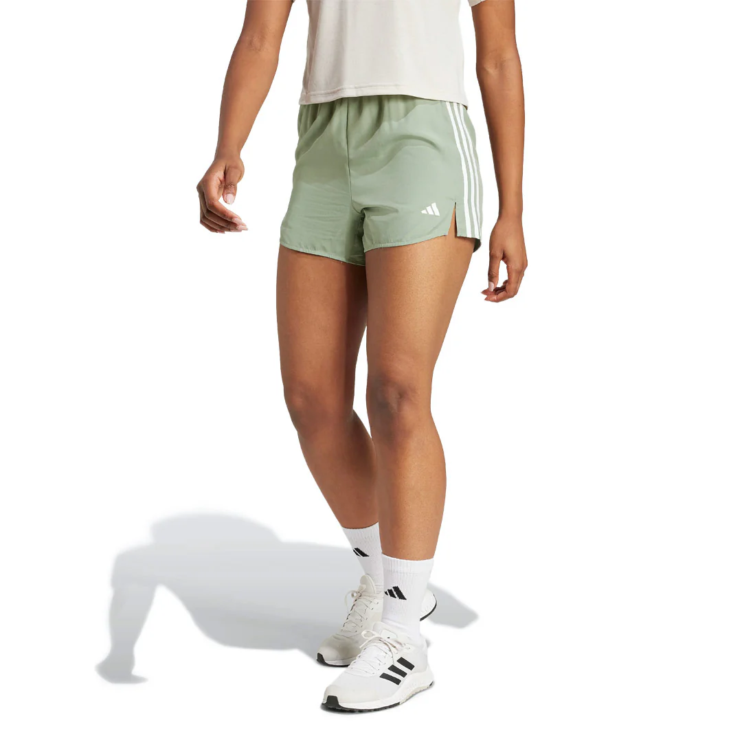adidas - Women's 3-Stripes High Rise Shorts (JN6873) - Image 2