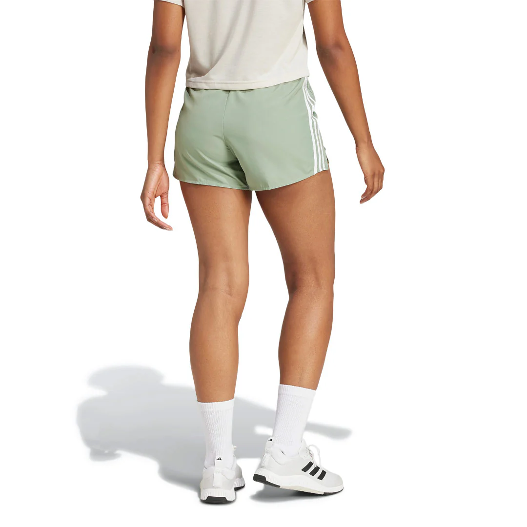 adidas - Women's 3-Stripes High Rise Shorts (JN6873) - Image 3
