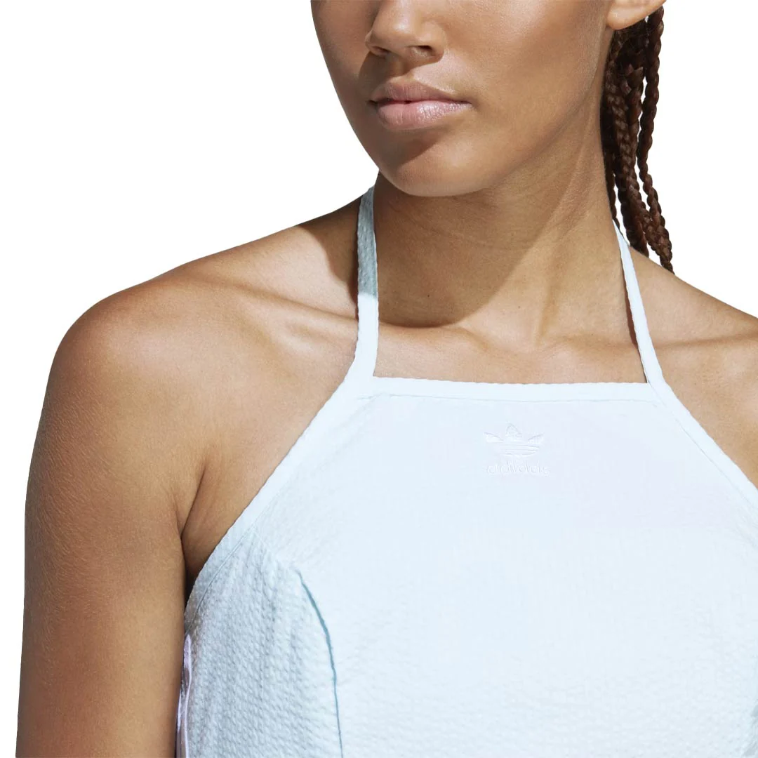 adidas - Women's Adicolor Classics Poplin Tank Top (HL9307) - Image 4