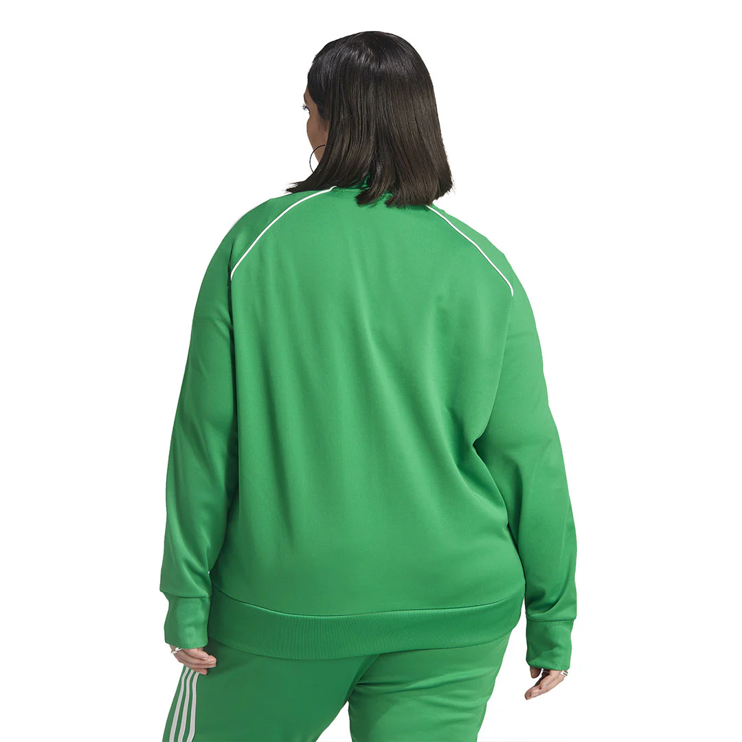 adidas - Women's Adicolor Classics SST Track Jacket (Plus Size) (IL6650) - Image 3