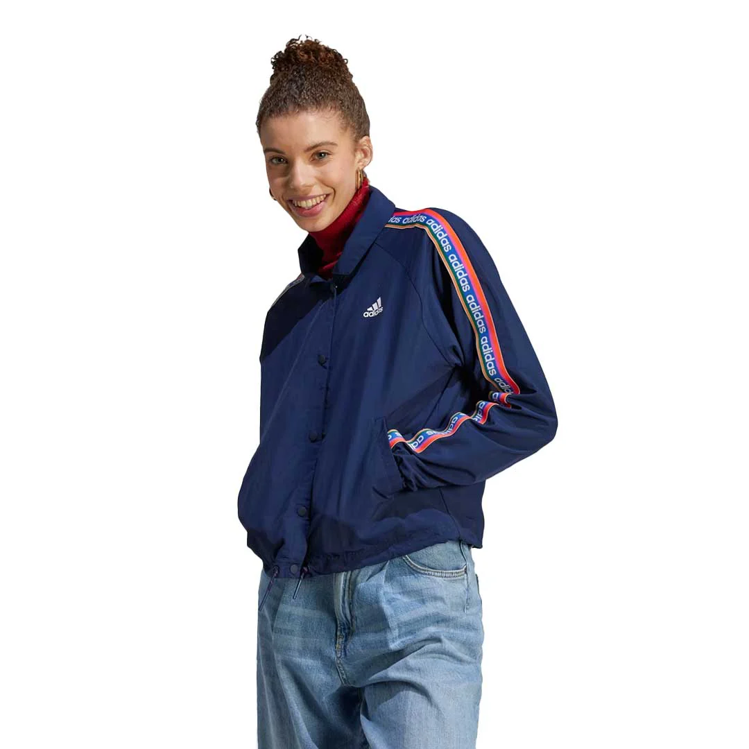 adidas - Women's adidas x FARM Rio Coach Jacket (IM2366) - Image 2