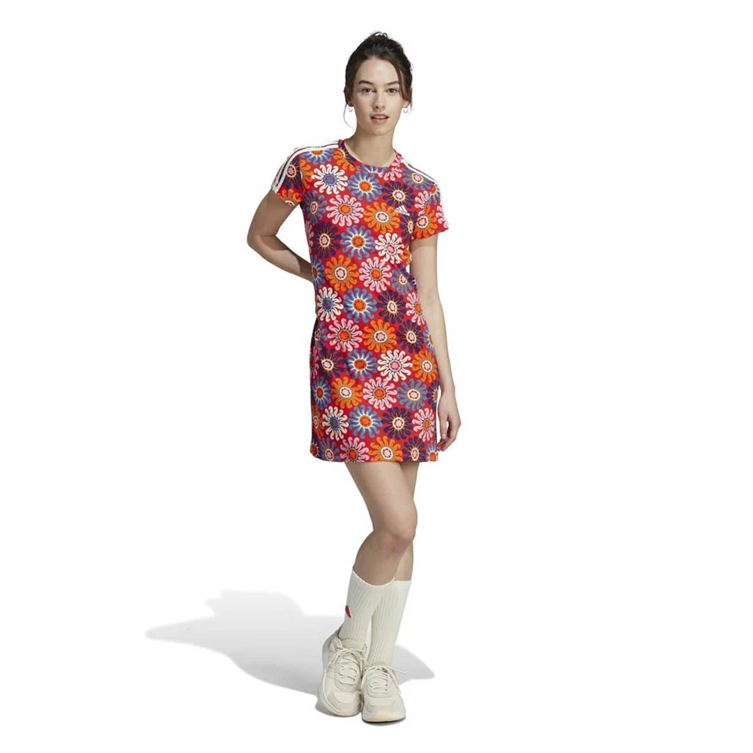 adidas - Women's adidas x FARM Rio Slim Dress (IM2393) - Image 2