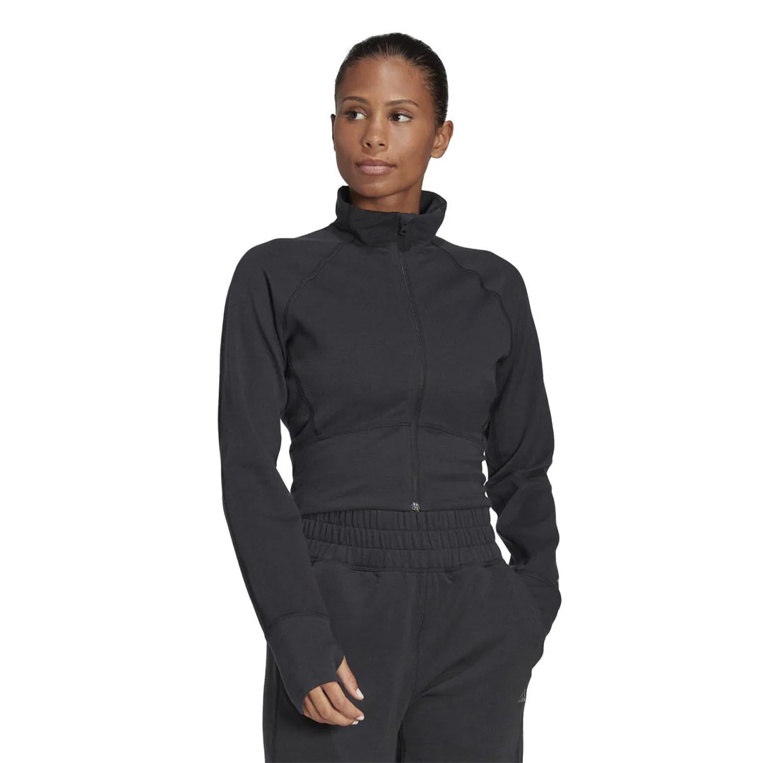 adidas - Women's AEROREADY Studio Jacket (HD8944) - Image 2