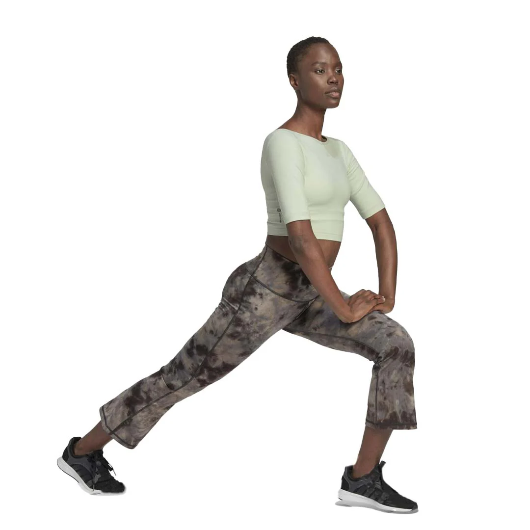 adidas - Women's Aeroready Studio Open-Back T-Shirt (HM7977) - Image 4