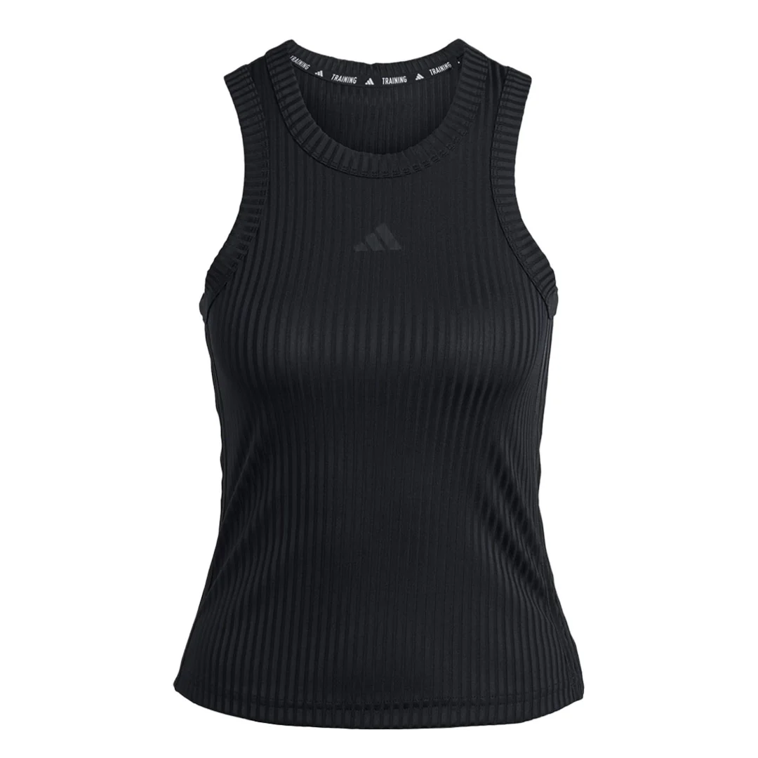 adidas - Women's All Gym Seasonal Tonal 3-Stripes Tank Top (IW8161)