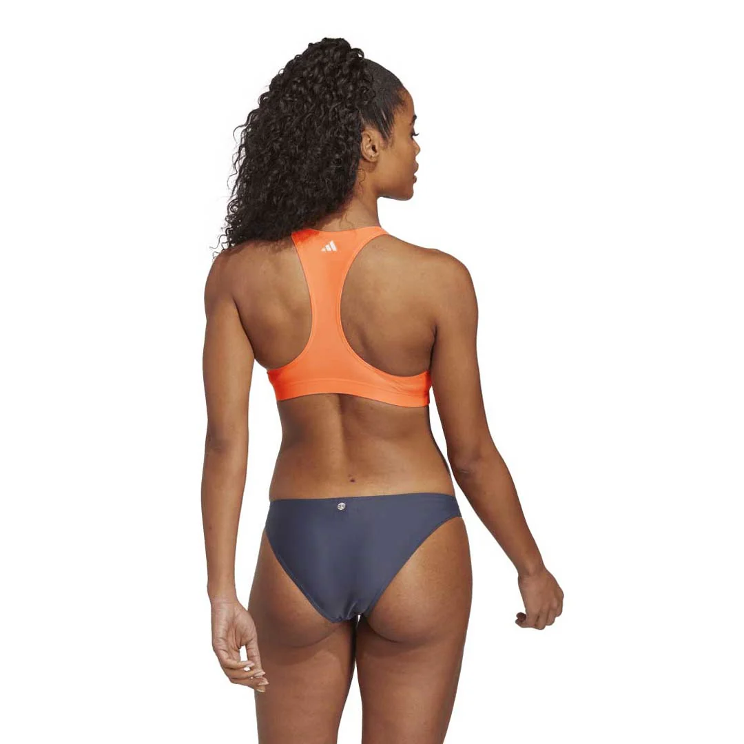 adidas - Women's Big Bars 2-Piece Swimsuit (HR4386) - Image 4