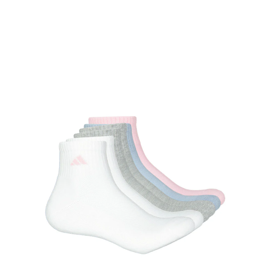 adidas - Women's Cushioned 6 Pack 1/4 Socks (IQ9656)