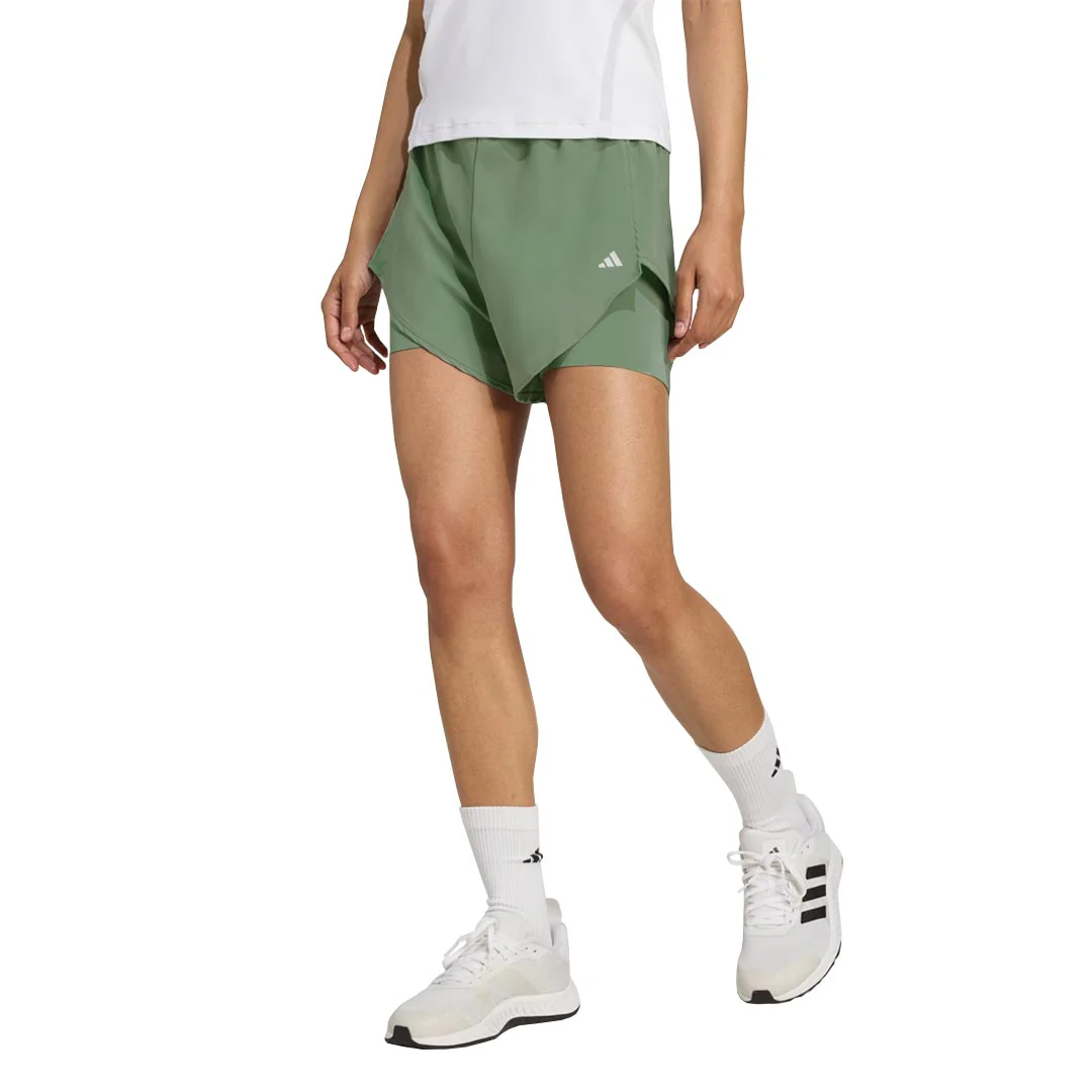 adidas - Women's Designed For Training 2-In-1 Shorts (JC9803) - Image 2