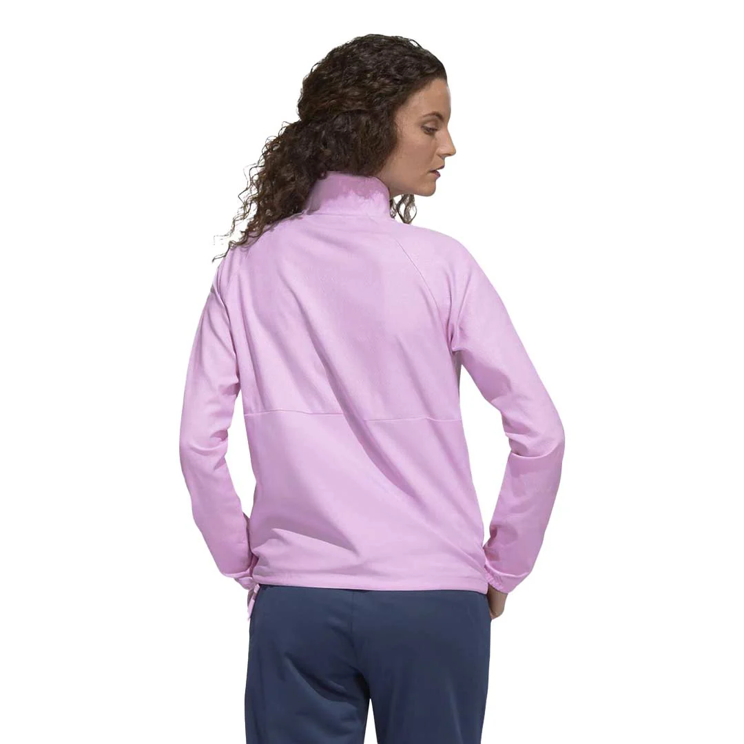 adidas - Women's Embossed 1/4 Snap Pullover (HG6992) - Image 3