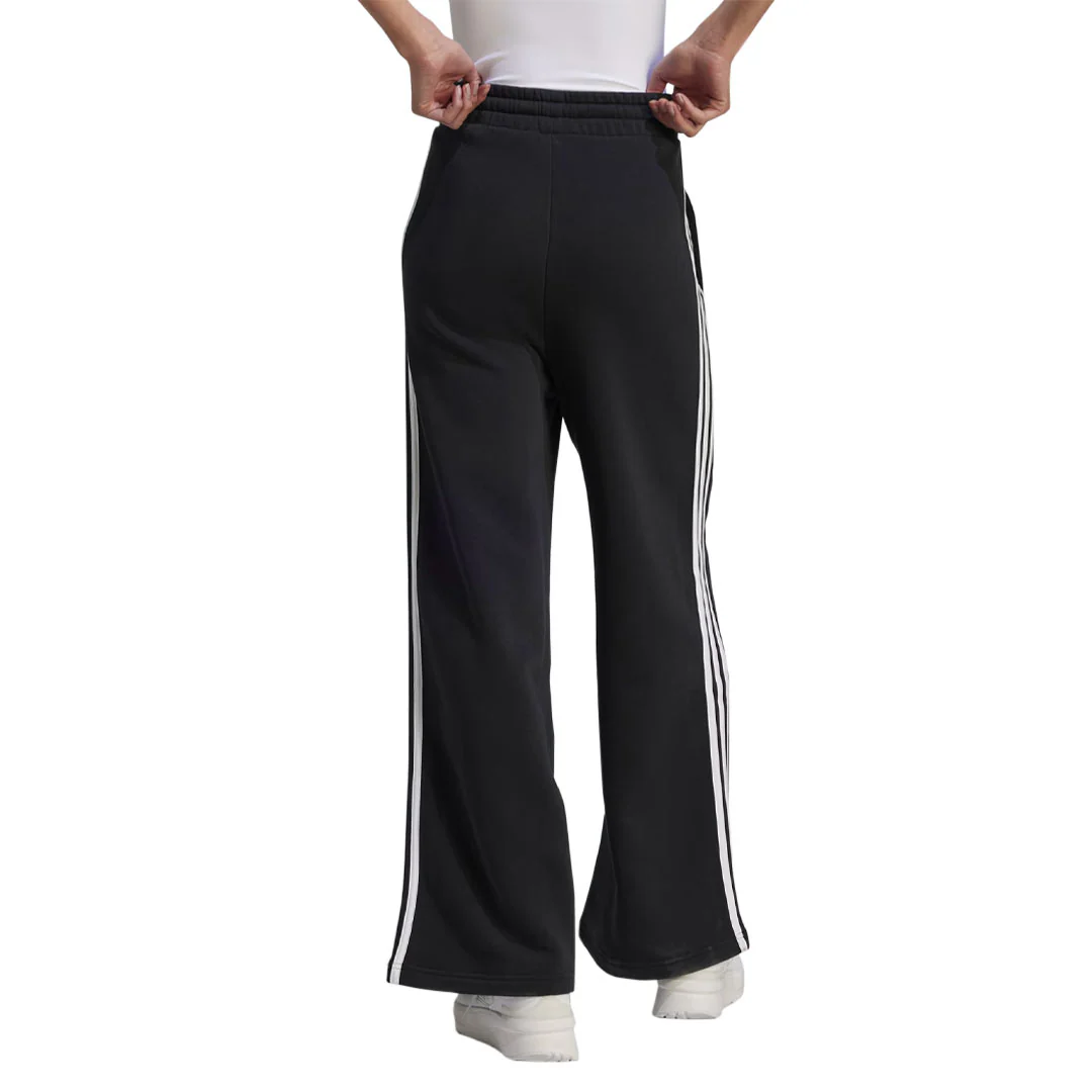 adidas - Women's Essentials 3-Stripes French Terry Wide Pant (HZ5747) - Image 3