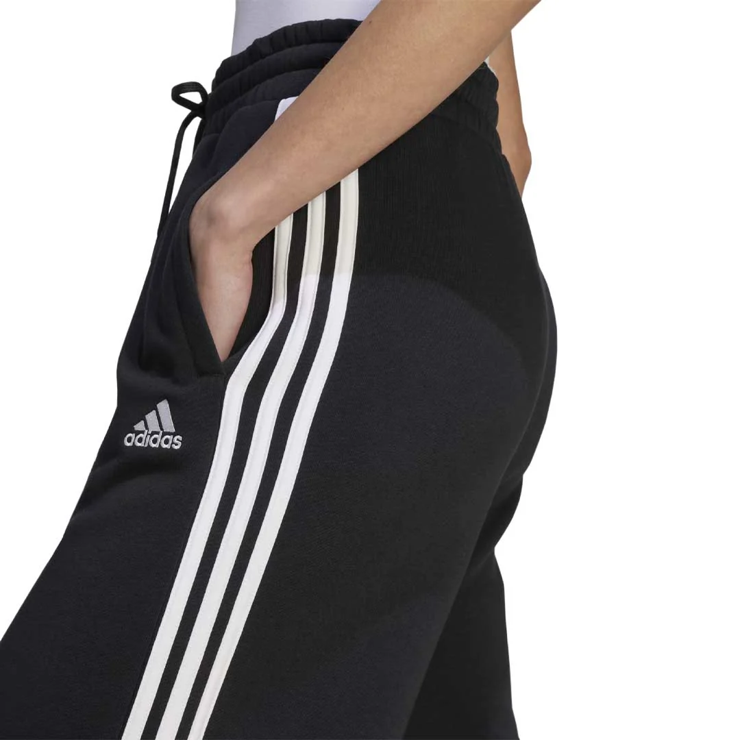 adidas - Women's Essentials 3-Stripes French Terry Wide Pant (HZ5747) - Image 4