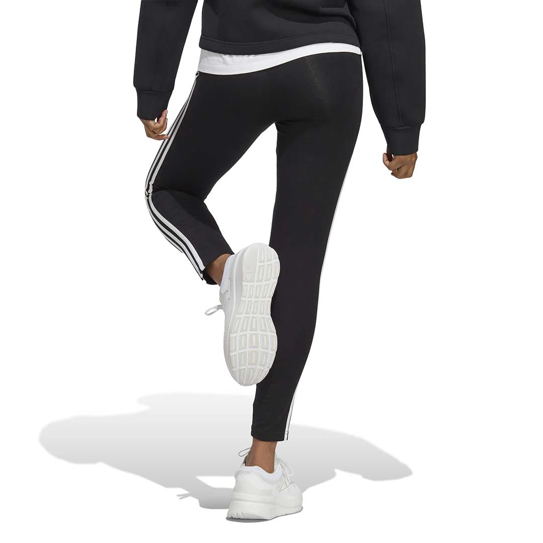 adidas - Women's Essentials 3 Stripes High Waisted Single Jersey Leggings (IC7151) - Image 3