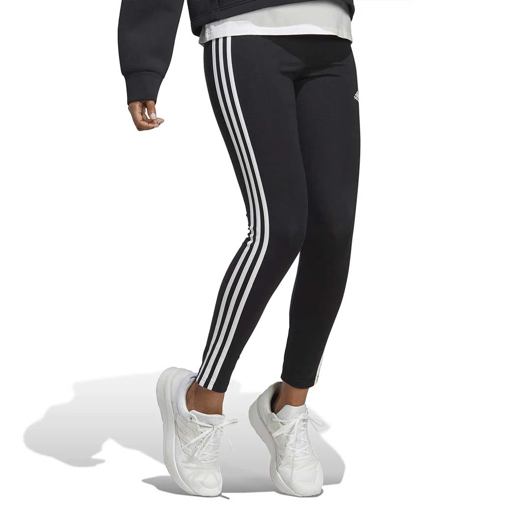 adidas - Women's Essentials 3 Stripes High Waisted Single Jersey Leggings (IC7151) - Image 4