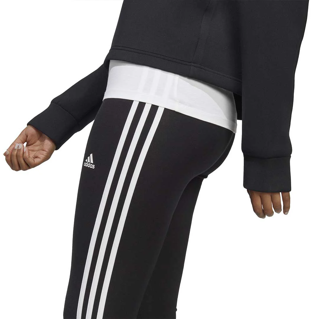 adidas - Women's Essentials 3 Stripes High Waisted Single Jersey Leggings (IC7151) - Image 5