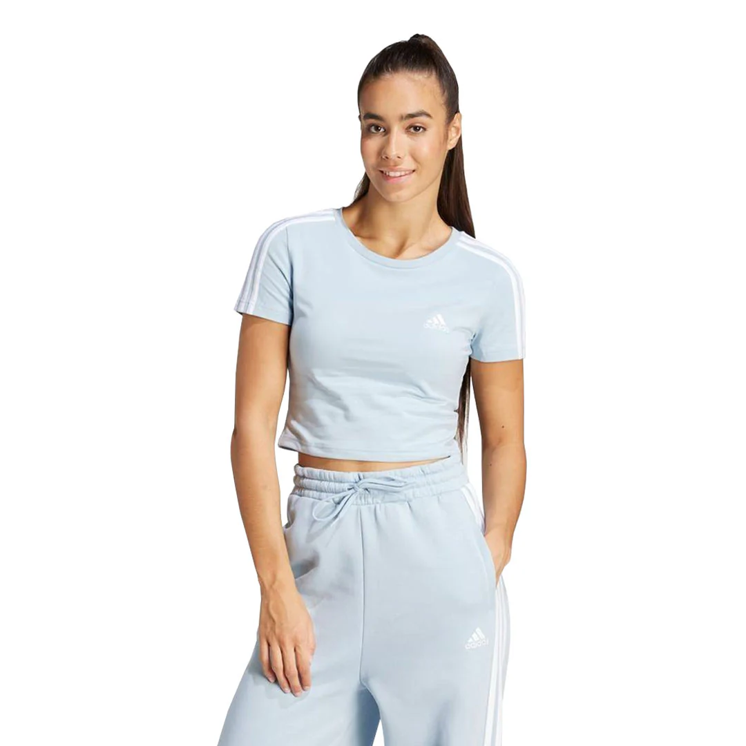 adidas - Women's Essentials 3-Stripes T-Shirt (IR6115) - Image 2