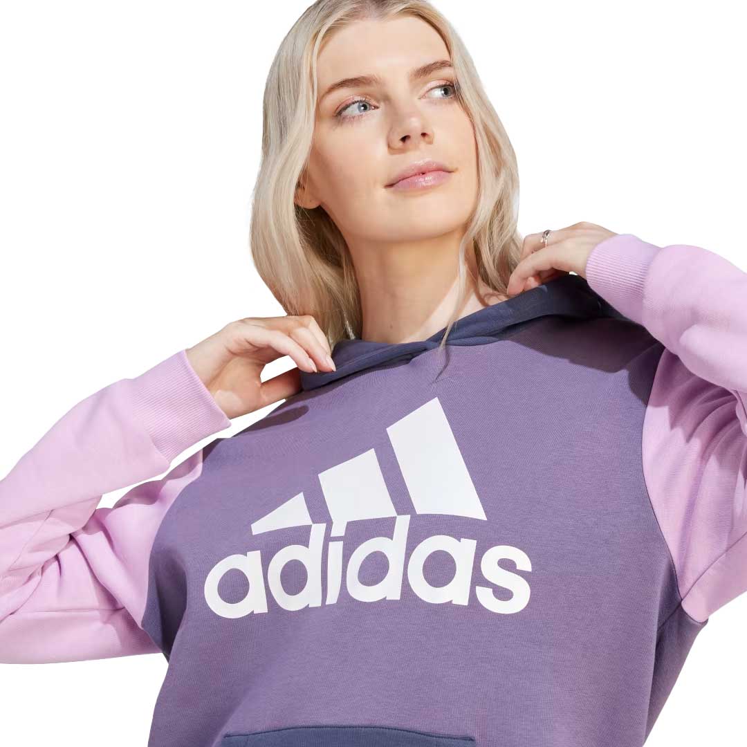 adidas - Women's Essentials Logo Boyfriend Fleece Hoodie (IM0268) - Image 4