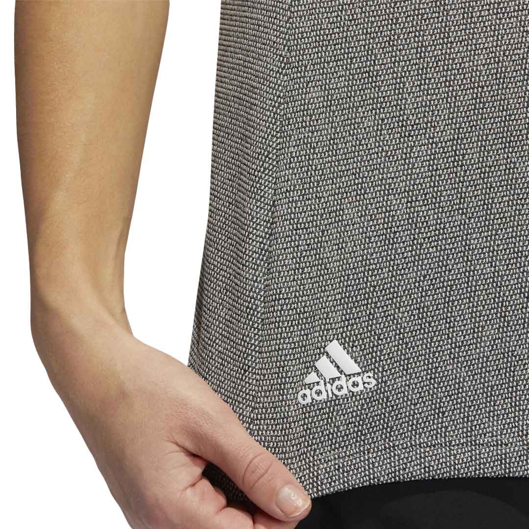 adidas - Women's Essentials Mock Neck Sleeveless Polo (HA3480) - Image 5