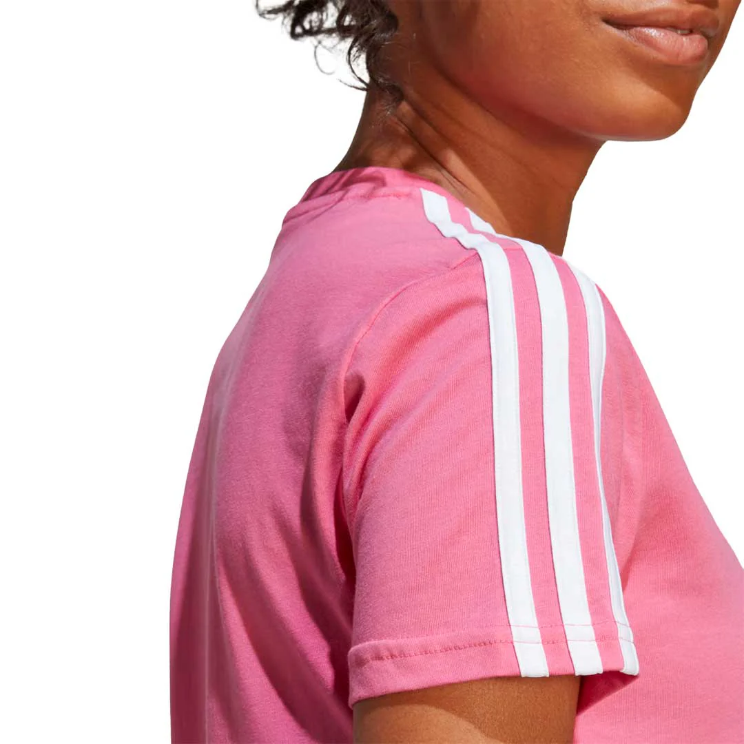 adidas - Women's Essentials Slim 3-Stripes T-Shirt (IB9453) - Image 5
