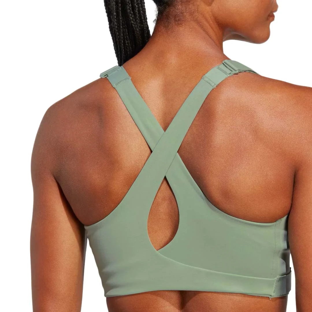 adidas - Women's Fastimpact Luxe Run High-Support Bra (HR9662) - Image 3