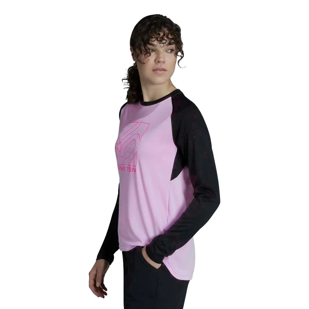 adidas - Women's Five Ten Long Sleeve Jersey BCA T-Shirt (HH7063) - Image 3