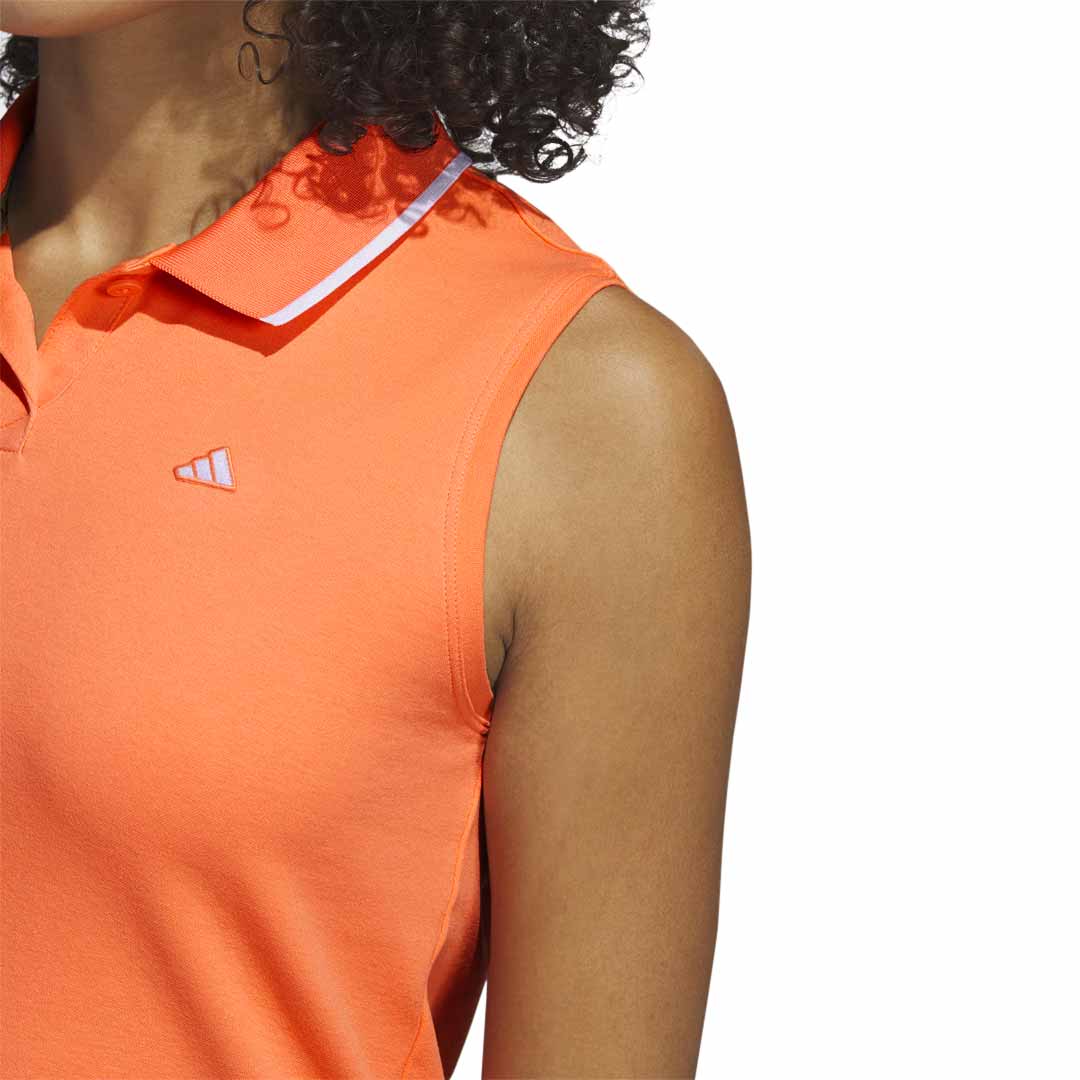 adidas - Women's Go-To Pique Sleeveless Polo (IB6091) - Image 5