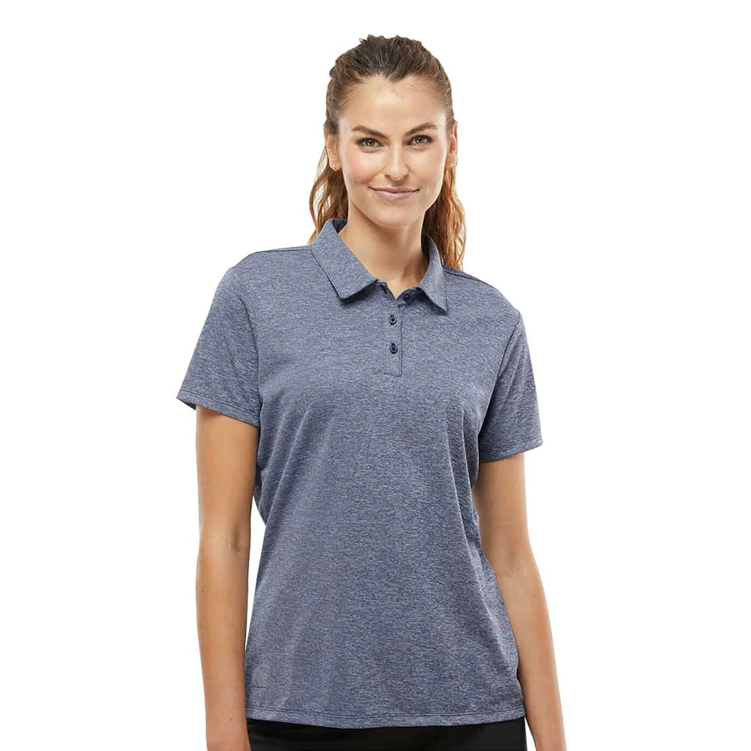 adidas - Women's Heathered Polo (HS0789) - Image 2