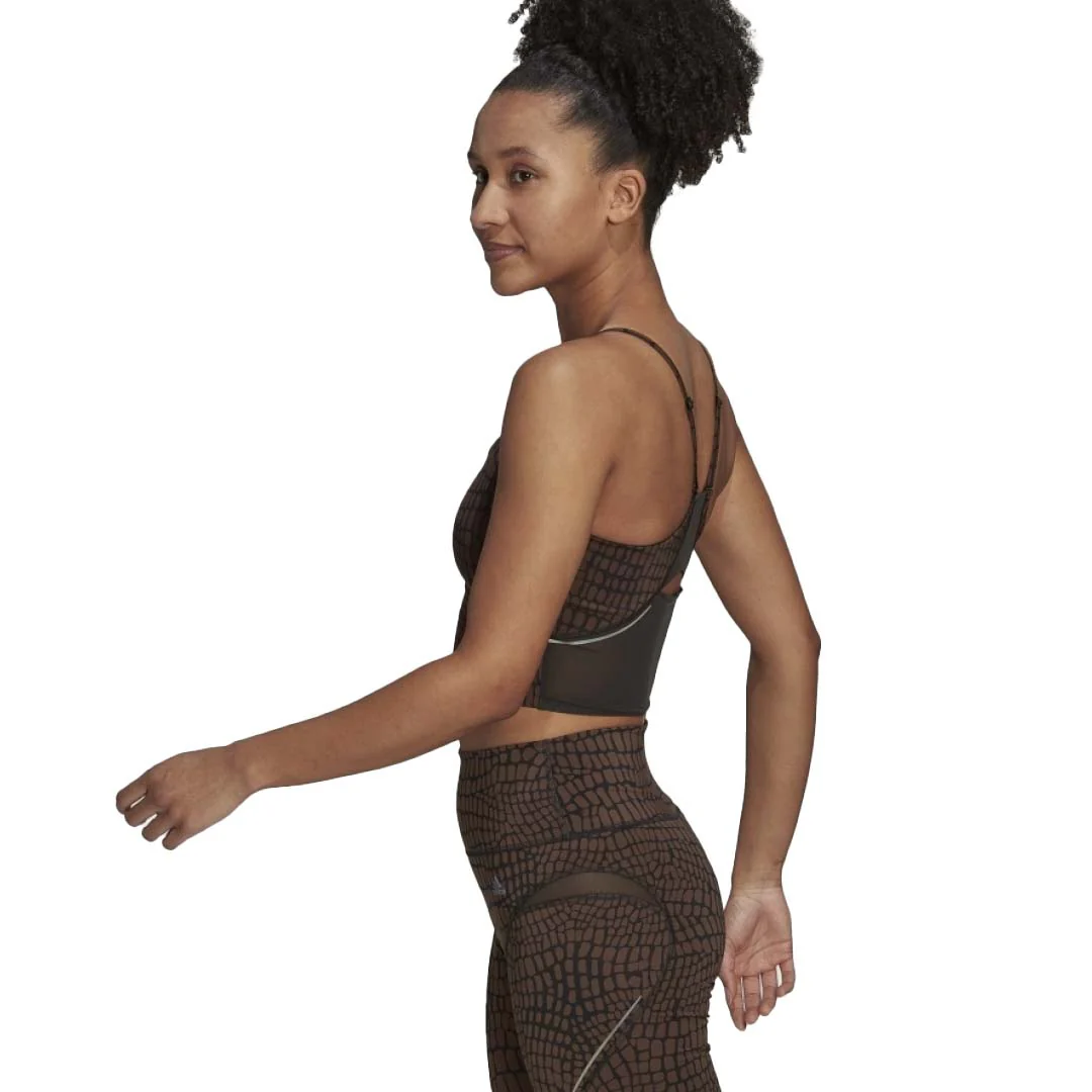 adidas - Women's HIIT 45S Crop Tank Top (HN0771) - Image 4