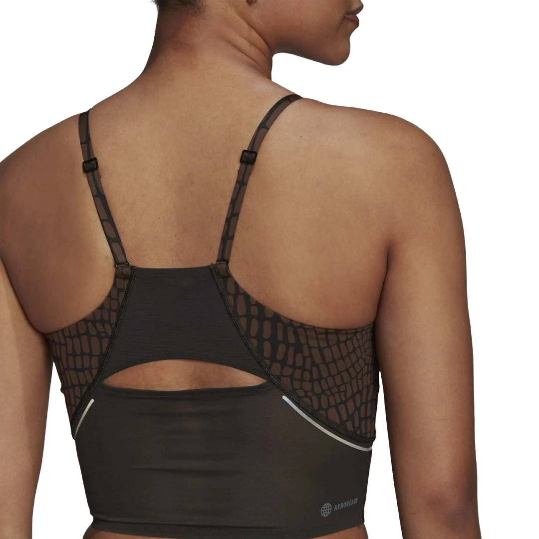adidas - Women's HIIT 45S Crop Tank Top (HN0771) - Image 7