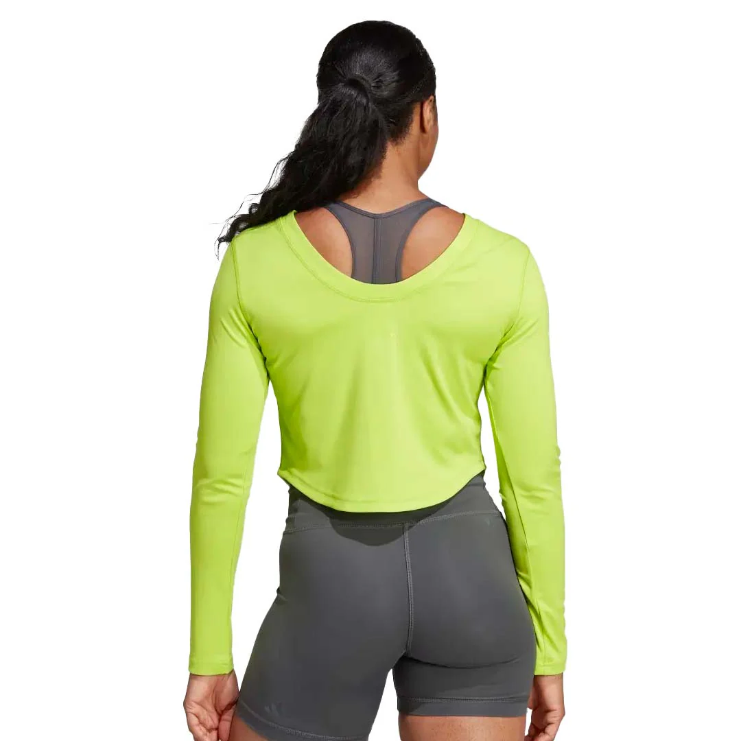 adidas - Women's Hyperbright Training Long Sleeve T-Shirt (IL6618) - Image 3